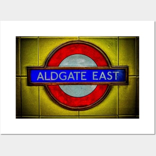 ALDGATE EAST Posters and Art